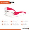 Defender Safety OPTIFENSE VS1 CLEAR Safety Glasses, ANSI Z87, 30pc per Box  Blue, 30PK OF-VS1-03